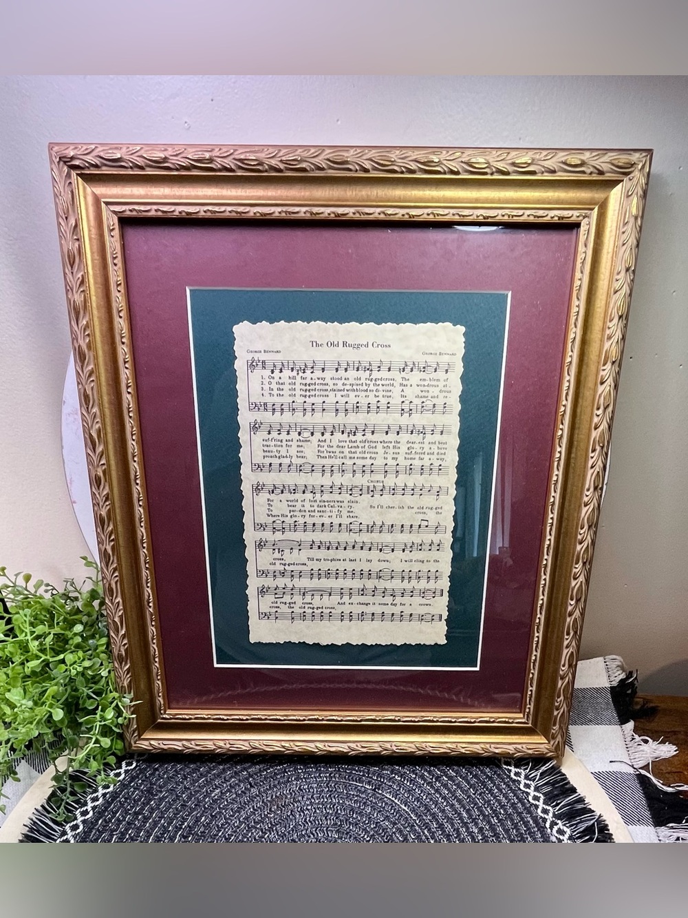 The Old Rugged Cross Print From Home & Garden Party (11x14)
